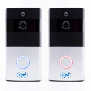 Pachet Interfon video inteligent PNI SafeHome PT710B WiFi HD, P2P si Sticky Pad Drapel - Img 9