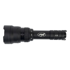 Pachet Lanterna PNI Adventure F300 cu LED in 3 culori, alb, rosu, verde, max. 10W, IPX6 + Sticky Pad Drapel - Img 5
