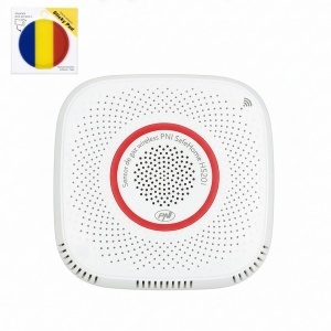 Pachet senzor de gaz metan (CH4) PNI SafeHouse HS201 cu Wi-Fi, Tuya Smart si Sticky Pad Drapel inclus - Img 14