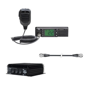 Pachet statie radio CB PNI Escort HP 9500, amplificator RX-TX KL203P, AM-FM-SSB, 100W, 12V si cablu PNI R50 - Img 8