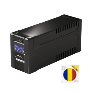 Pachet UPS SilverCloud SafePC 650AVR putere 360W si Sticky Pad Drapel inclus - Img 13