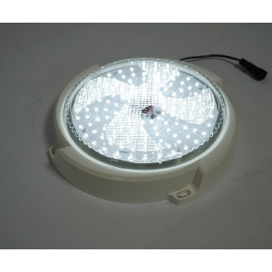 Plafoniera solara LED 200W, 6500K cu panou solar 12W, baterie LiFePO4 5400mAh, senzor miscare si telecomanda IP65 Breckner Germany - Img 8