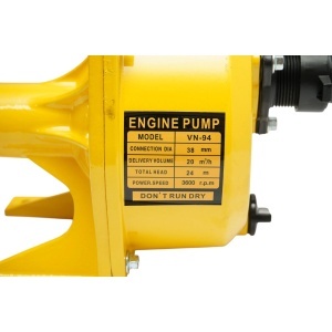 Pompa apa centrifuga autoamorsanta cu fulie dubla 3kW, 1.5 toli, debit 20 m3/h, adancime aspiratie 7m, inaltime pompare 24m pentru irigatii - Img 10