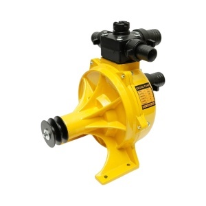 Pompa apa centrifuga autoamorsanta cu fulie dubla 4kW, 2 toli, debit 30 m3/h, adancime aspiratie 5m, inaltime pompare 56m pentru irigatii - Img 7