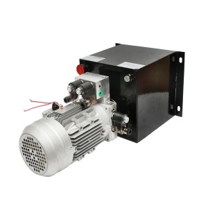 Pompa basculare hidraulica pentru elevator auto tip foarfeca 2.2Kw, 380V Breckner Germany - Img 2