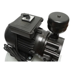 Pompa vacuum uscata cu motor 550W, 200L/min 1440rpm si rezervor pentru aparat de muls vaci Breckner Germany - Img 8