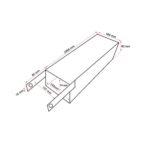 Prelungitoare lame 2,5m pentru motostivuitor 3 Tone - Img 5