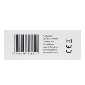 Priza simpla incastrabila PNI WP101 cu rama din sticla, 16A, 3700W, 230V - Img 4