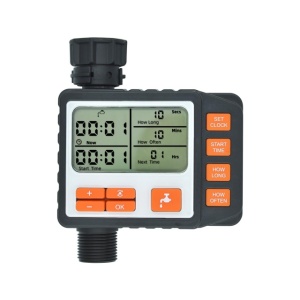Programator pentru irigare PNI WT11, display LCD, racord 3/4, negru