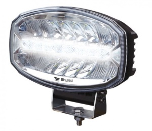 Proiector FULL LED Spot, SKYLED Jumbo Draco DRL 80W, 24.2cm cu pozitie alb/portocaliu - Img 2