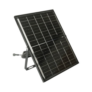 Proiector LED 400W, 6500K cu panou solar bifacial 40W, baterie LiFePO4 20000mAh si telecomanda IP66 Breckner Germany - Img 11