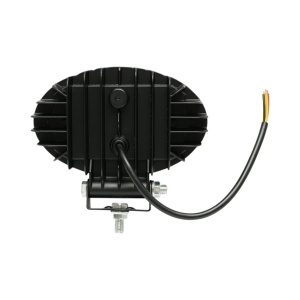Proiector oval LED cu DRL 17W, 9-36V, 54 LED-uri, alb-galben, carcasa aluminiu 141x106x38mm IP67 Breckner Germany - Img 4
