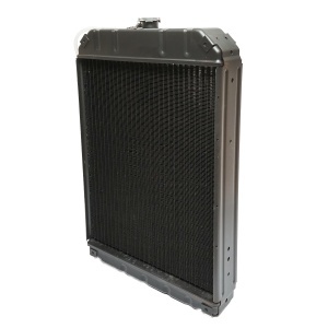 Radiator racire apa U-650 din cupru cu 5 randuri de celule 590x455x65 - Img 4
