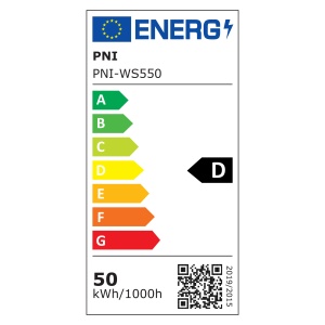 Reflector LED PNI GreenHouse WS550 50W cu senzor de miscare, setare sensibilitate, durata iluminare, 3000K - 6500K, functie dimming, alimentare 230V