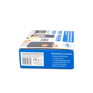 Releu inteligent PNI SmartHome RG120 WiFi pentru comanda deschidere usa garaj/poarta monitorizata prin internet cu App Tuya Smart, compatibil Amazon Alexa si Google Home, deschizător pentru uși de garaj - Img 3