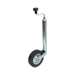 Roata de sprijin remorca 200x50mm, diametru tub 48mm, reglabila 650-800mm, sarcina maxima 136kg Breckner Germany - Img 2