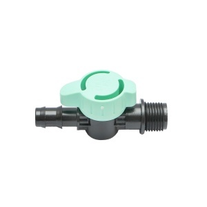Robinet plastic 1/2 x fi 16mm pentru aparat de muls Breckner Germany