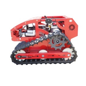 Robot de tuns iarba pe senile cu telecomanda, motor Loncin 9CP, 224cc, latime de taiere 550mm THOR - Img 3