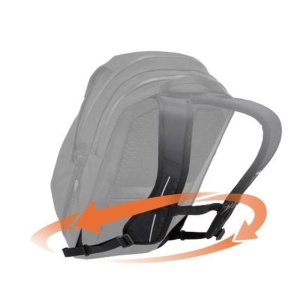 Rucsac urban cu compartiment laptop, Thule, Paramount Commuter, 27L, Negru - Img 4