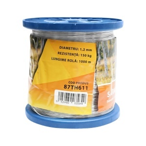 Sarma galvanizata pentru gard electric 1,2mm x 1000m Thor - Img 2