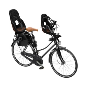 Scaun pentru copii, cu montare pe bicicleta in spate - Thule Yepp Nexxt 2 Maxi Frame mounted Chocolate Brown - Img 4