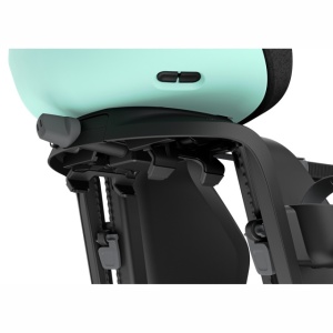 Scaun pentru copii, Thule Yepp Nexxt 2 Maxi Mint Green Rack mounted, cu montare pe bicicleta in spate - Img 4