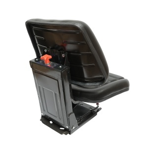 Scaun universal negru cu reglaj triplu si amortizor pentru tractor U-445 - Img 5