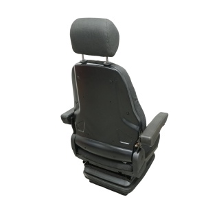 Scaun universal reglabil pe greutate 50-130Kg, cotiere si spatar rabatabil 50-90° pentru tractor, utilaje agricole, industriale, stivuitor - Img 4