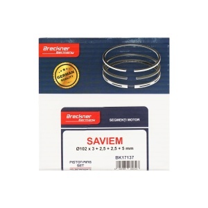 Segmenti motor Saviem Turbo fi 102mm 3x2,5x2,5x5mm Breckner Germany