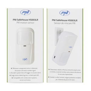 Senzor de miscare PIR PNI SafeHouse HS003LR fara fir pentru sisteme de alarma wireless - Img 7