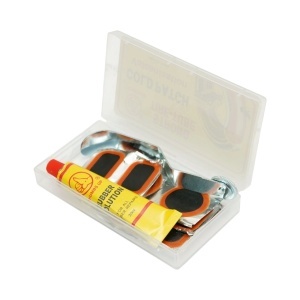 Set 12 petice vulcanizare anvelope si camere de aer 25x35mm, 35mm, 32x52mm + rola de presare + 1 tub adeziv 20ml - Img 2