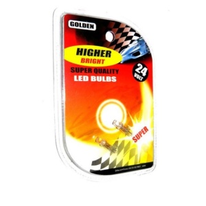 Set 2 becuri led bord T05 24v albe