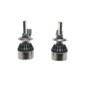 Set 2 becuri LED H7 36W/3800LM C6-H7, 12V, 6500K - Img 3