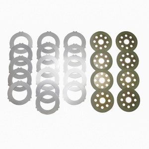 Set 24 discuri de frictiune pentru JCB cod OEM 450-10224, 450/10224 Breckner Germany