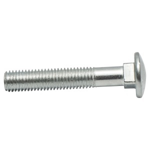 Set 50 buc surub zincat pentru plug DIN 603 M12x70mm