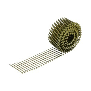 Set 9000 cuie constructii pe tambur 2.6x57mm inelate 300 buc/rola, 30 role/cutie - Img 2