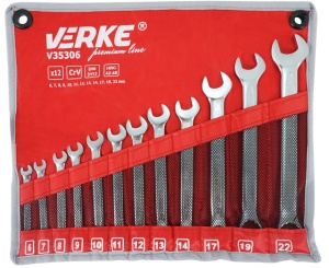 Set chei combinate 12 bucati 6-22mm Verke PREMIUM