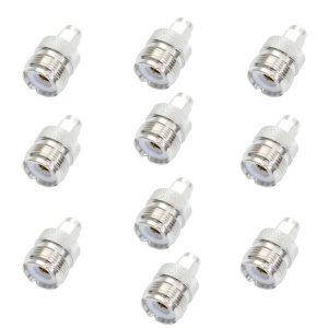 Set cu 10 bucati mufa PNI PL259 mama la SMA tata - Img 6