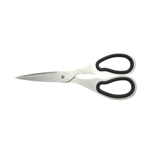 Set cutite bucatarie 8 piese cu suport rotativ acrilic, foarfeca si pila ascutit, lama otel 3Cr13, maner otel 18/0 negru Breckner Germany - Img 11
