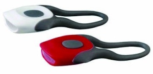 SET LUMINI SILICON - TWINS 2 LED-uri Albe SUPER BRIGHT 2 LED-uri Rosii SUPER BRIGHT 2 Functii