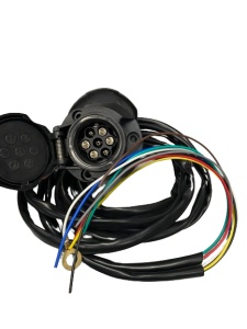 Set priza 7+1 pini, PVC, 1,8 m, cu intrerupator pentru ceata - Img 2