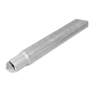 Set teava triunghiulara cardan seria T6 exterior 54 si interior 45 cruce 30,2x92 L=1.5m - Img 2