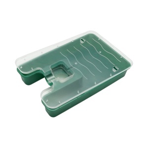 Set vopsit si zugravit cu trafalet 10cm, 2 role poliester, 1 rola microfibra, 1 rola burete, pensula 25mm, spaclu, tavita vopsea 8 piese Breckner Germany - Img 7