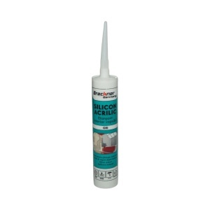 Silicon etansant acrilic gri interior vopsibil 300ml Breckner Germany