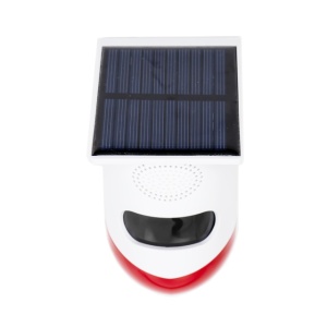 Sirena de exterior wireless PNI SafeHouse HS008 cu senzor de miscare si incarcare solara, control prin internet cu App Tuya Smart - Img 3