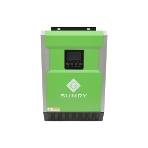 Sistem solar fotovoltaic cu invertor 5.5KW 220V OFF-Grid Hibrid 127A si baterii 200AH Breckner Germany - Img 2