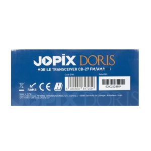 Statie radio CB JOPIX Doris 40CH, AM/FM, 4W, ASQ, Roger Beep, VOX, 12-24V - Img 6
