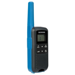 Statie radio portabila PMR PNI Decross DC63 Blue, 446MHz, 0.5W, 16CH, 1000mAh NiMH, IPx4, set 2 bucati - Img 8