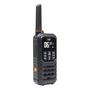 Statie radio portabila PNI PMR R80 PRO, set cu 2 bucati, 0.5W, 16 canale, Waterproof IP67, cu lanterna LED, buton SOS, VOX, USB-C - Img 7