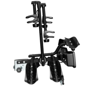 Suport 2 biciclete Peruzzo Siena 668E compatibil cu biciclete electrice cu prindere pe carligul de remorcare, Negru Mat - Img 6